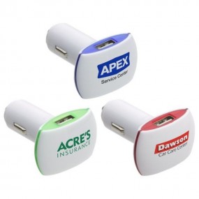 Auto Adapter - KFZ USB Adapter mit Logo individuell bed...