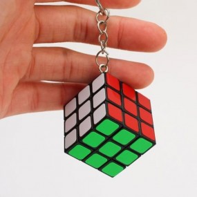 Schlüsselanhänger Zauberwürfel 3x3x3 individuell bedruc...