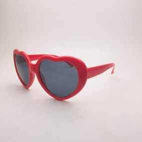 Sonnenbrillen Herzform Rot individuell mit Ihrem Logo b...