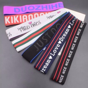 Haarband Stirnband Kopfband mit Logo individuell bedruc...