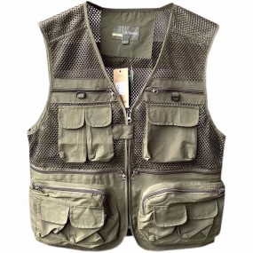 Anglerweste Jagdweste Rangerweste Outdoorweste Weste Sp...