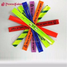 Schnapparmbänder Reflektorband Schnapparmband mit Logo ...