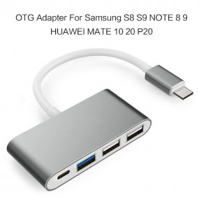 USB 3.0 Type C OTG Cable Adapter Type C USB C OTG Conve...