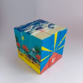 Zauberwürfel Rubik’s Cube 3x3x3 Größe 7cm*7cm*7cm mit I...