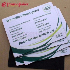 Mauspads Mousepad aus weichem Polyester mit LOGO als We...