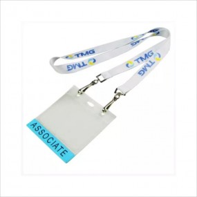 Lanyards Schlüsselband mit Ausweishülle bedrucken lasse...