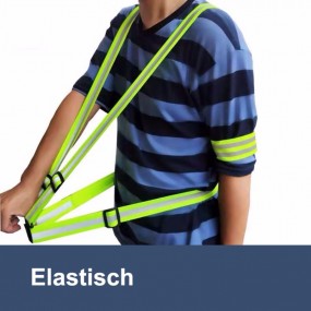 Elastische Sicherheitsweste Unfallwesten Reflektierende...