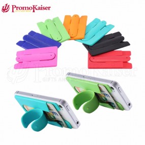 Selbstklebende Silikon Handy Ständer und Etui Kartenhal...