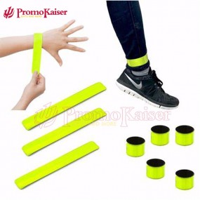 Schnapparmbänder Reflektorband Schnapparmband mit Logo ...