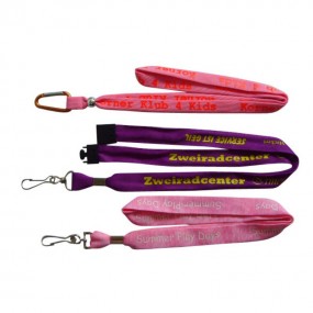 Schlüsselbänder Lanyard Slim mit Ihrem Logo bedrucken l...