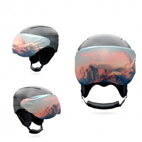Visierhelm Schutz aus Mikrofaser  bedrucken lassen mit ...