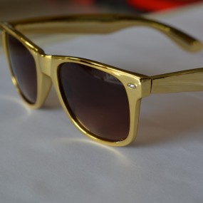 Sonnenbrillen Farbe GOLD günstig individuell bedrucken