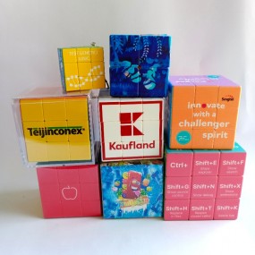 Original Rubik's Würfel 3x3x3 Größe 5.7cm*5.7cm*5.7cm Z...
