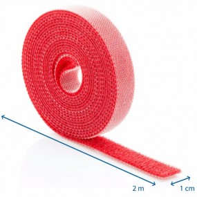 Klettbänderrolle Klettbandrolle  Kabel kletts Rolle zus...