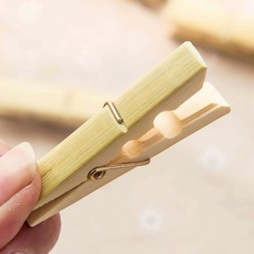 Holzklammern Holzclips Holzklammer mit Ihrem Logo bedru...