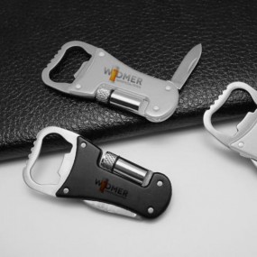 Multifunktiontool mit Led-lampe Messer Flaschenöffner m...