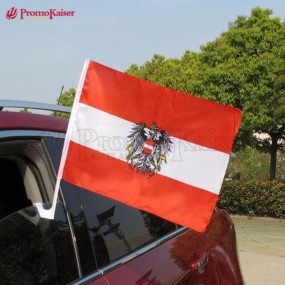 AutoFahnen AutoFlaggen Österreich 30 x 40 cm mit Ihrem ...