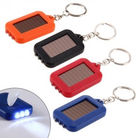 Solar Led Schlüsselanhänger günstig bedrucken mit Logo ...