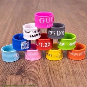 Schnapparmbänder Reflektorband Schnapparmband mit Logo ...