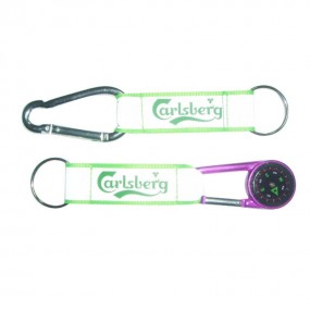 Schlüsselband Schlüsselanhänger Lanyard mit Mini Kompas...