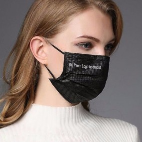 Mundschutz Schutzmaske bedrucken mit Logo als Werbearti...