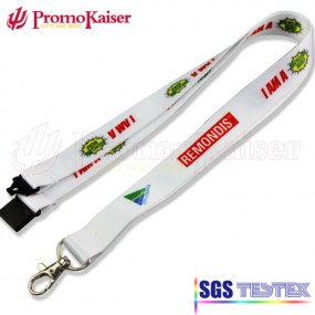 bedruckte Schlüsselbänder Lanyards mit Ihrem Logo als W...