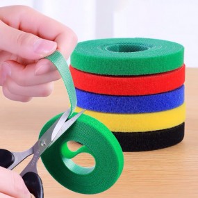 Klettbänderrolle Klettbandrolle  Kabel kletts Rolle zus...