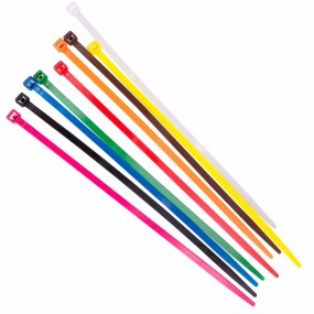 Kabelbinder Set 4,8 x 200 mm - Farbige Kabelbinder – Se...