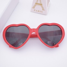 Herzförmige Sonnenbrille - Sonnenbrillen Herzform indiv...