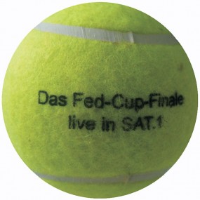 Tennisball bedrucken lassen mit eigenem Logo - bedruckt...