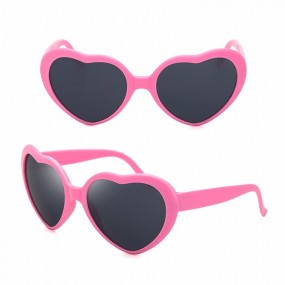 Herzförmige Sonnenbrille - Sonnenbrillen Herzform indiv...