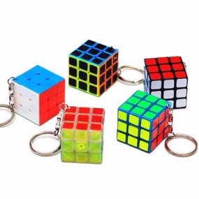 Schlüsselanhänger Zauberwürfel 3x3x3 individuell bedruc...