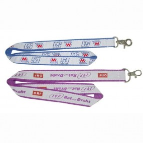 Satin Lanyards Woven Satin Lanyards Schlüsselbänder mit...