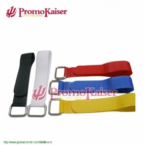 250 x bedruckte Klett-Kabelbinder Kabelkletts Klettbänd...