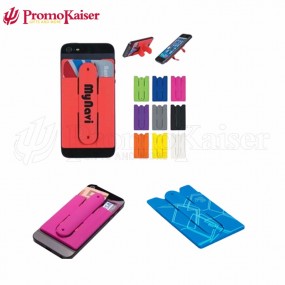 Selbstklebende Silikon Handy Ständer und Etui Kartenhal...