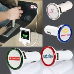Auto Adapter - KFZ USB Adapter mit Logo individuell bed...