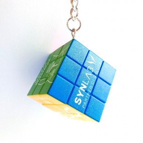 Zauberwürfel Schlüsselanhänger 3x3x3 individuell bedruc...