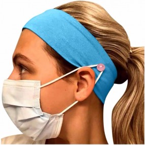 Haarband Stirnband Kopfband mit Logo individuell bedruc...