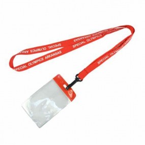 Lanyards Schlüsselband mit Ausweishülle bedrucken lasse...