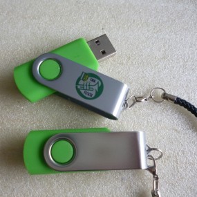 USB STICKS Twister mit Logo bedrucken als Werbeartikel