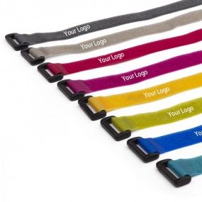 Klettband Kabelkletts mit PVC Öse - Klett Kabelbinder m...
