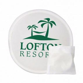 Faltbare Frisbee aus Polyester mit Etui günstig mit Ihr...