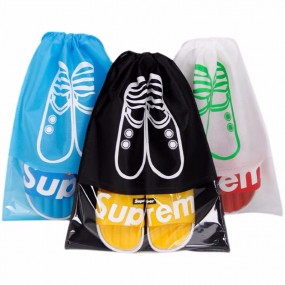 Schuhtasche und Schuhbeutel günstig mit Logo als Werbea...
