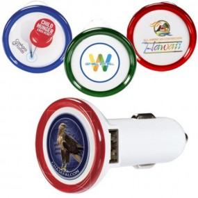 Auto Adapter - KFZ USB Adapter mit Logo individuell bed...