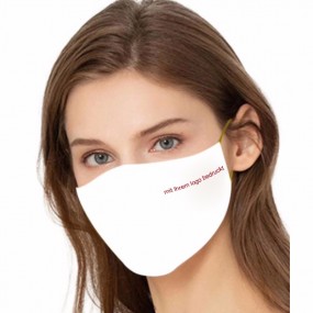 Mundschutz Schutzmaske bedrucken mit Logo als Werbearti...
