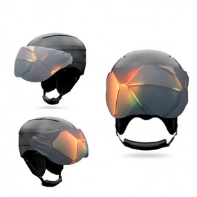 Visierhelm Schutz aus Mikrofaser  bedrucken lassen mit ...