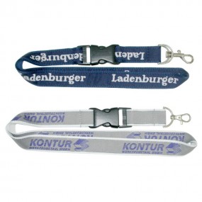 Satin Lanyards Woven Satin Lanyards Schlüsselbänder mit...
