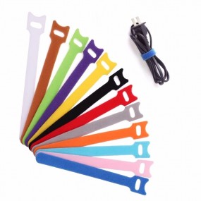 bedruckte Klett-Kabelbinder Kabelkletts Klettbänder mit...