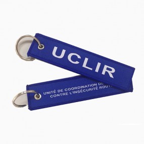Kurze Lanyards mit gewebtem Logo günstig online kaufen