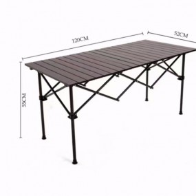 Campingtisch mit Faltstuhl Klappstuhl Anglerstuhl